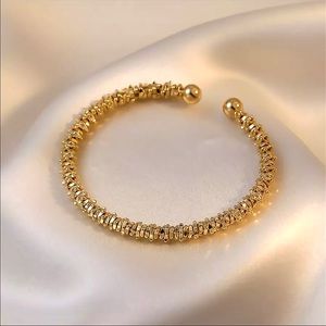 💙Elegant Open Gold Plated Bracelet